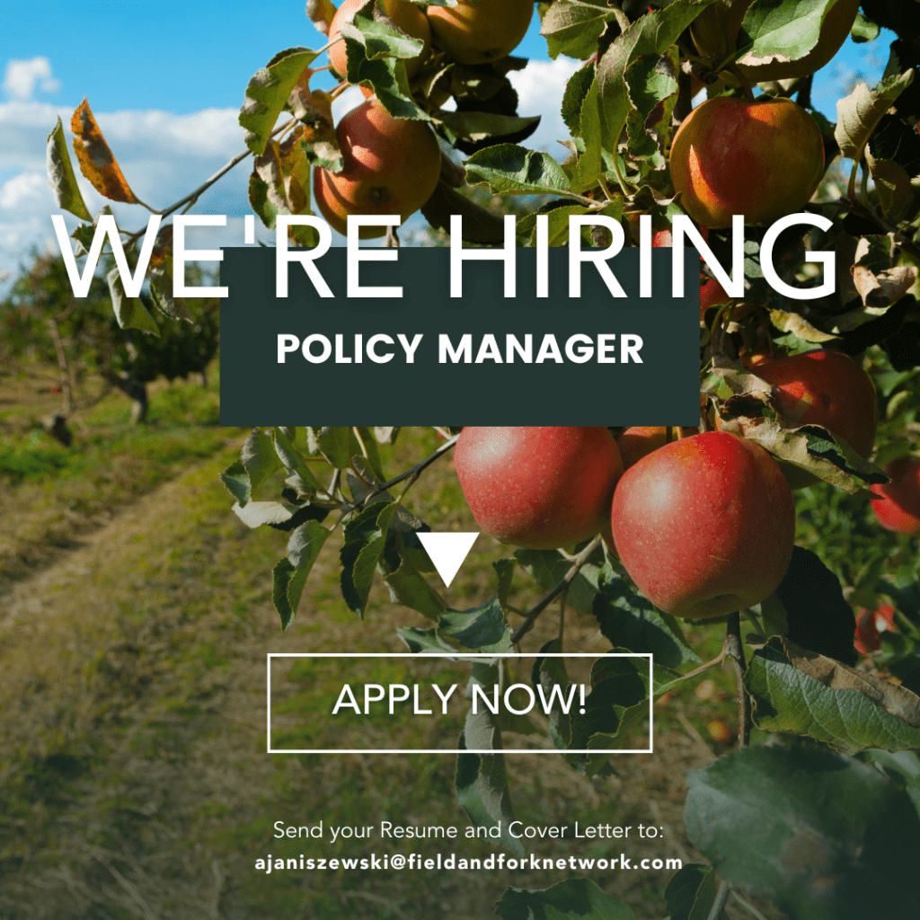 We're Hiring! Policy Manager